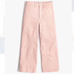 Emmett Wide Leg Pants in Pink Oyster